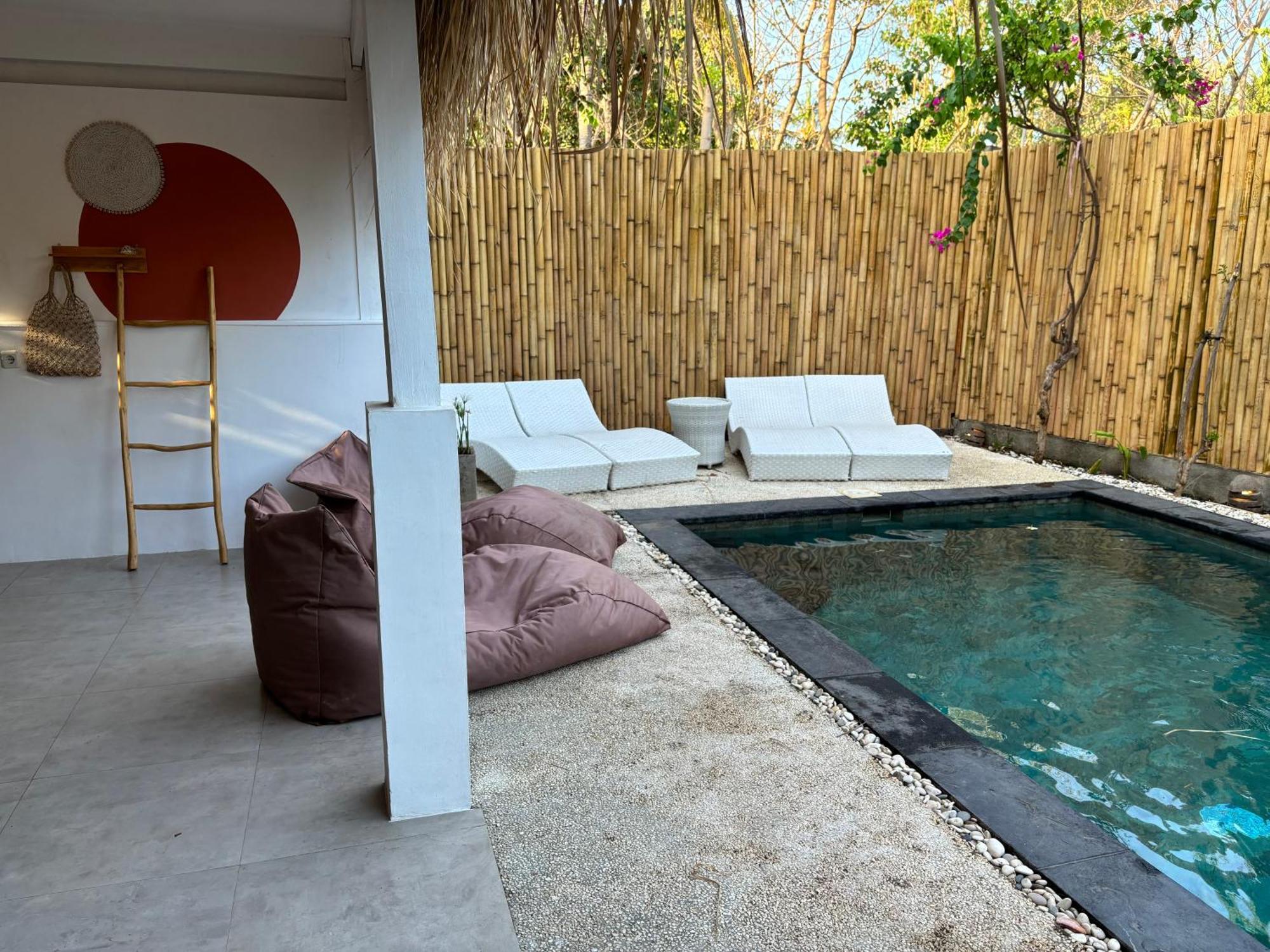 Villa Tiga Gili Air Exterior foto